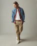 Men's Vintage Flannel - Bonfire Red Plaid